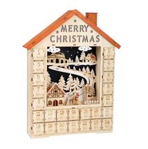 Adventskalender aus Holz Frohe Weihnachten LE11788 Small foot company 1