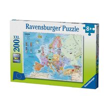 Puzzle Europa Karte 200 Teile RAV128419 Ravensburger 1