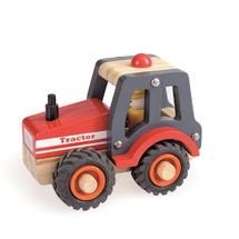 Roter Holztraktor EG511040 Egmont Toys 1