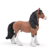 Clydesdale-Pferd-Figur PA-51571 Papo 1