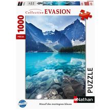 Puzzle Die blauen Berge 1000 Teile NA009139 Nathan 1