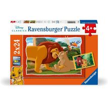 Puzzle Der König der Löwen Disney 2x24pcs RAV-01029 Ravensburger 1