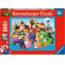 Puzzle Let's-a-go Super Mario 100 Teile XXL RAV-01074 Ravensburger 1