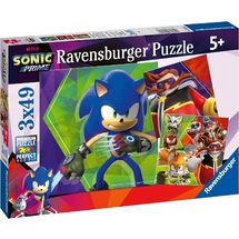 Puzzle Sonic 3x49 pcs RAV-05695 Ravensburger 1