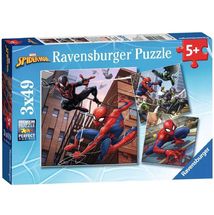 Puzzle Spiderman 3x49 pcs RAV-08025 Ravensburger 1