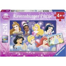 Puzzle Disney-Prinzessinnen 2x24pcs RAV-08872 Ravensburger 1