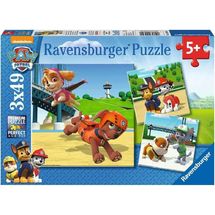 Puzzle Paw Patrol Hunde 3x49 pcs RAV-09239 Ravensburger 1