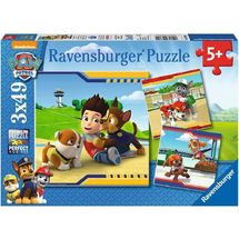 Puzzle Helden der Paw Patrol 3x49 pcs RAV-09369 Ravensburger 1