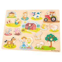 Steckpuzzle Bauernhof NCT10440 New Classic Toys 1
