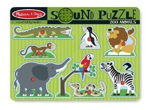Tönendes Puzzle - Tiere im Zoo MD-10727 Melissa & Doug 1