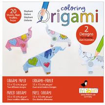 Coloring Origami - Elefant FR-11386 Fridolin 1