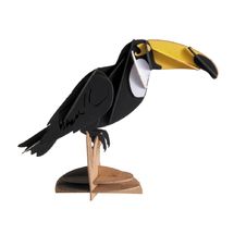 3D Papiermodell - Tukan FRI-11621 Fridolin 1