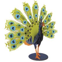 3D Papiermodell - Pfau FRI-11728 Fridolin 1