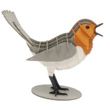 3D Papiermodell - Rotkehlchen FRI-11732 Fridolin 1