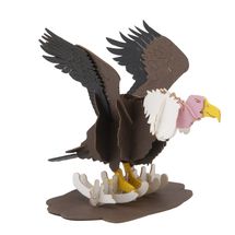 3D Papiermodell - Geier FRI-11741 Fridolin 1