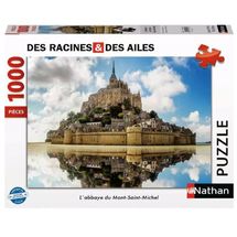 Puzzle Abtei Mont Saint-Michel 1000 Teile N12001535 Nathan 1
