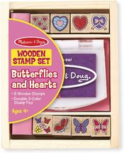 Pads Butterflies and Hearts M&D12415-3934 Melissa & Doug 1