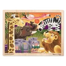 Puzzlespiel Afrikanische Steppe MD12937 Melissa & Doug 1