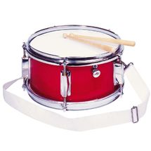 Rot Spielmannszugtrommel mit Snare GK14013 Goki 1