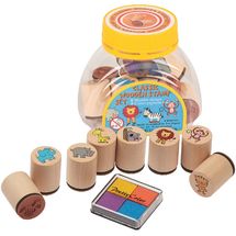 Stempel Wilde Tiere Set GO15499 Goki 1