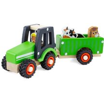 Traktor und Anhänger grün UL1567 Ulysse 1