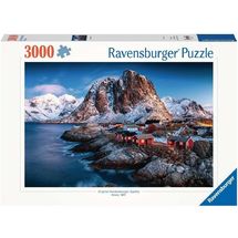 Puzzle Hamnoy Lofoten-Inseln 3000 Teile RAV17081 Ravensburger 1