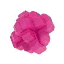 Bambus-Puzzle "pink rund Knoten" RG-17187 Fridolin 1
