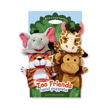 Zoo Friends Handpuppen MD19081 Melissa & Doug 1