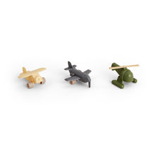 3 Flugzeuge aus Biokunststoff 7 cm V20-89048 Viking Toys 1