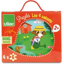 4 Jahreszeiten Puzzles V2641 Vilac 1