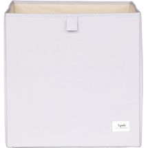 Aufbewahrungsbox aus recycelter Stoff hellgrau EFK107-002-027 3 Sprouts 1