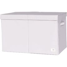 Spielzeugkiste aus recycelter Stoff hellgrau EFK-107-001-022 3 Sprouts 1