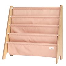 Bücherregal aus recycelter Stoff Lehm EFK-107-016-008 3 Sprouts 1