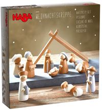 Weihnachtskrippe aus Holz HA304685 Haba 1