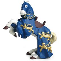 Blaue Pferdefigur von König Richard PA-39339 Papo 1