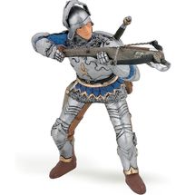 Blaue Armbrustschützenfigur in Rüstung PA-39753 Papo 1