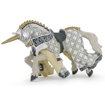 Pferdemeister der Waffen Einhorn Wappen PA39916-2873 Papo 1