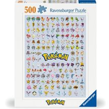 Puzzle Pokedex Pokemon 500 Teile RAV12000511 Ravensburger 1