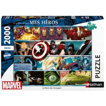 Puzzle Die Stärke der Avengers 2000 Teile N12001547 Nathan 1