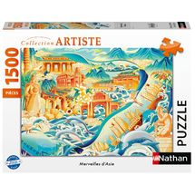 Puzzle Wunder Asiens 1500 Teile N12001618 Nathan 1