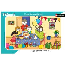 Puzzle T'choupi feiert Geburtstag 15 Teile N86070 Nathan 1
