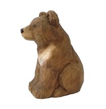 Figur Bärenjunges aus Holz WU-40466 Wudimals 1