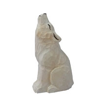 Figur Arktischer Wolf aus Holz WU-40480 Wudimals 1