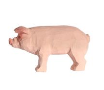 Figur Schwein aus Holz WU-40604 Wudimals 1