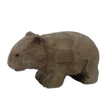 Figur Wombat aus Holz WU-40710 Wudimals 1