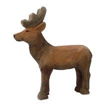 Figur Hirsch aus Holz WU-40712 Wudimals 1