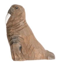 Figur Walross aus Holz WU-40809 Wudimals 1