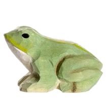 Figur Frosch aus Holz WU-40815 Wudimals 1