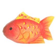 Figur Goldfisch aus Holz WU-40818 Wudimals 1