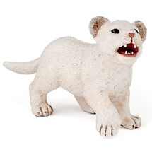 Weiße Löwenjunges-Figur PA-50076 Papo 1